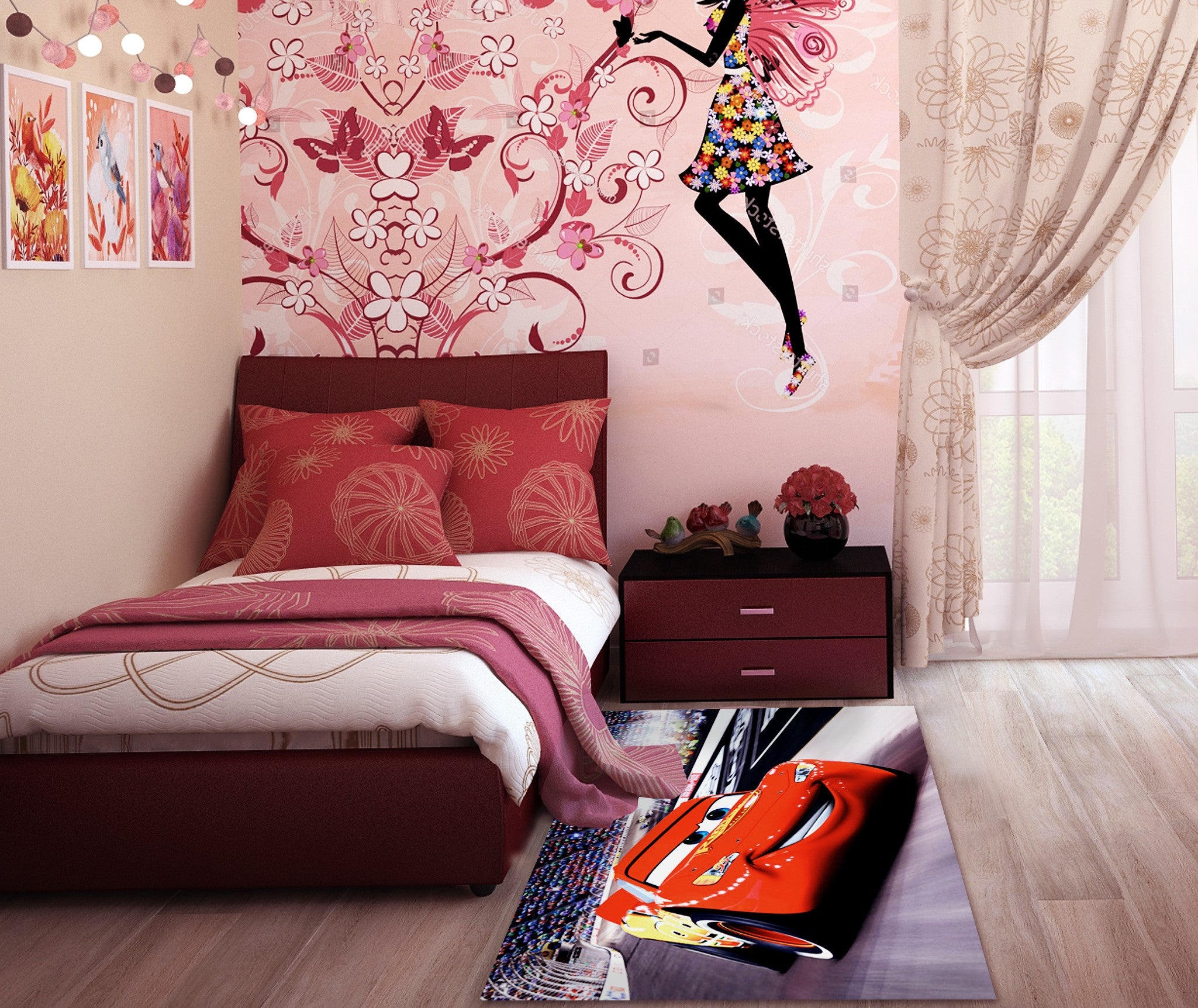 Παιδικό Χαλί McQueen 160x220 FCA58364