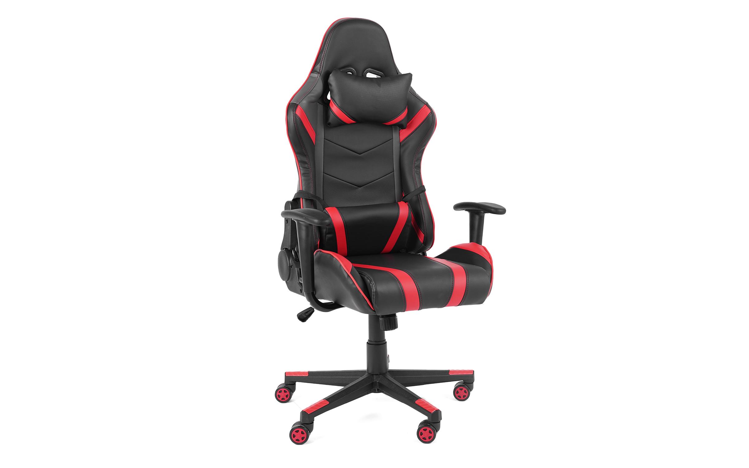 Καρέκλα gamer Yamamoto 4819 μαύρο + κόκκινο