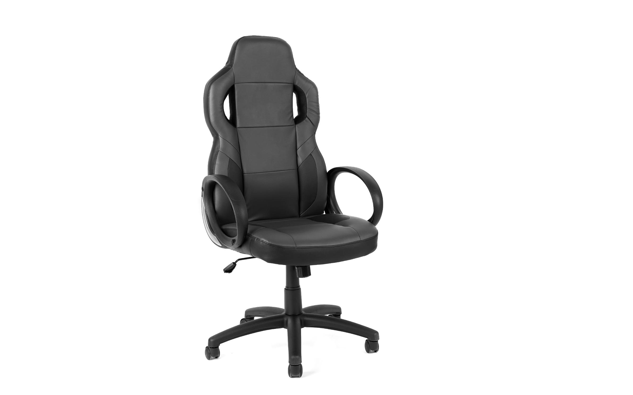 Καρέκλα gamer Leandro 2803 γκρι + μαύρο