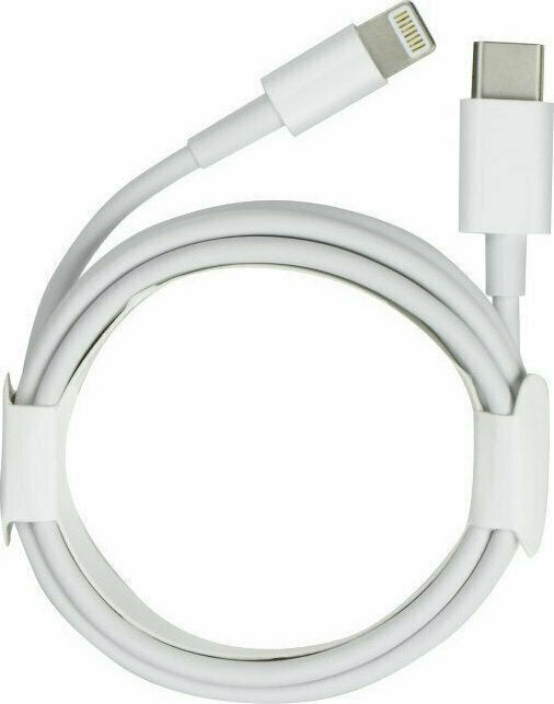 Apple USB-C to Lightning Cable Λευκό 1m (MX0K2ZM/A)