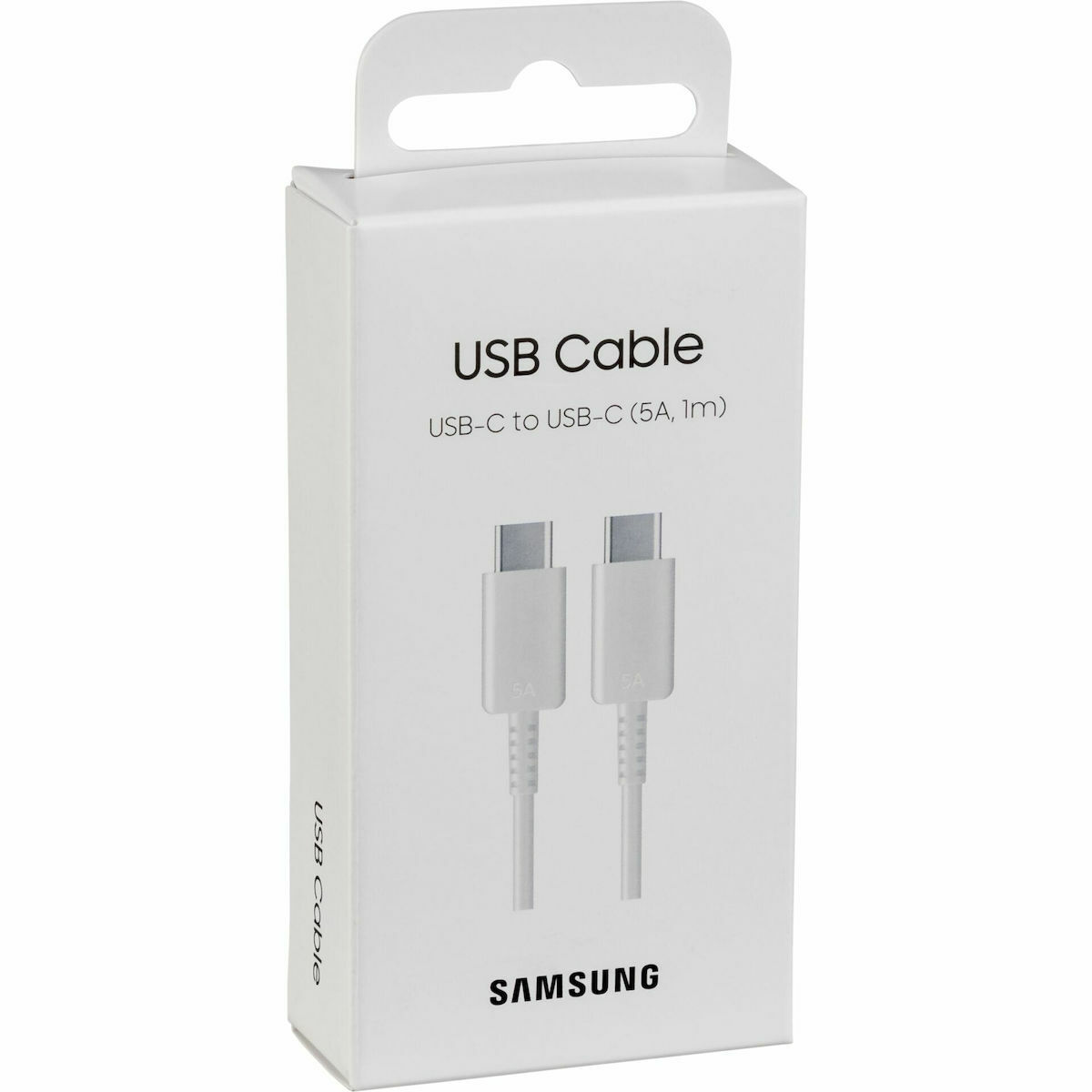 Samsung USB 2.0 Cable USB-C male - USB-C 45W Λευκό 1m EP-DN975BWEGWW