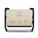 Izzy Panini 123 Τοστιέρα Γκριλιέρα 800W Creme