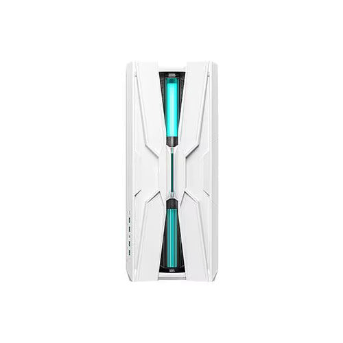 Deepcool Genome III Gaming Full Tower Κουτί Υπολογιστή με Πλαϊνό Παράθυρο και RGB Φωτισμό Λευκό