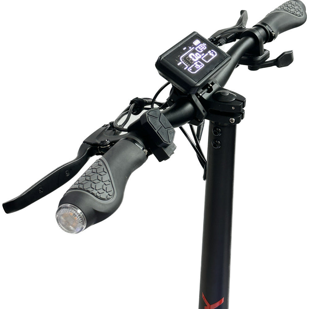 Mobix Elite T8B Ηλεκτρικό Πατίνι με 25km/h Max Ταχύτητα και 55km Αυτονομία σε Μαύρο Χρώμα