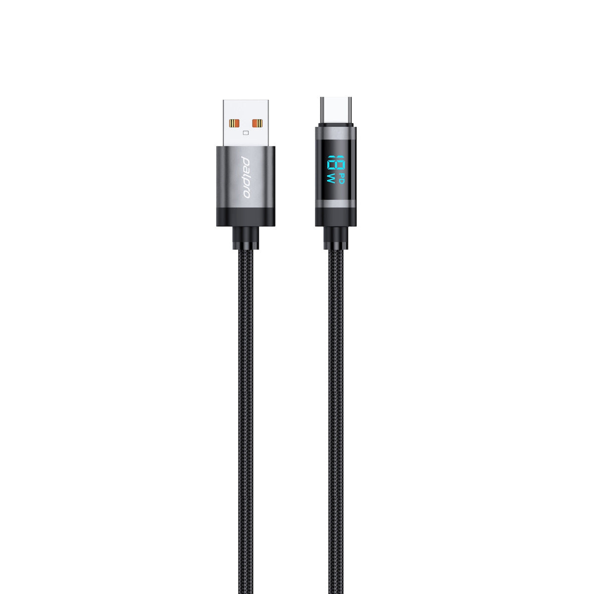 Palpro USB-A To USB-C Cable Fast Charging Samsung Apple 3a 18w Led 1m