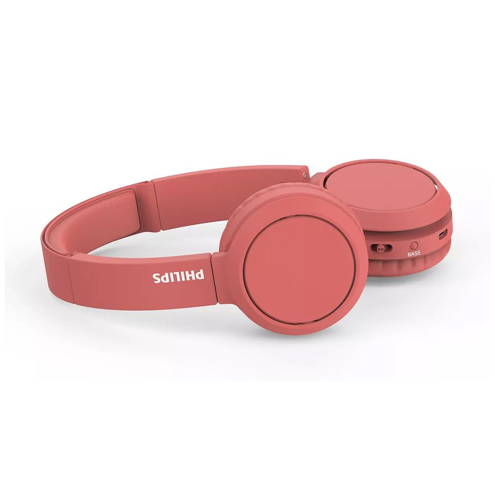 Philips TAH4205 Pink Bluetooth Ακουστικά Κεφαλής