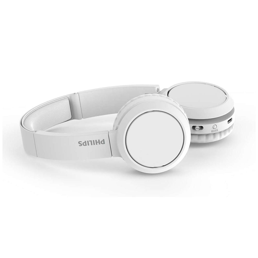 Philips TAH4205 White Bluetooth Ακουστικά Κεφαλής
