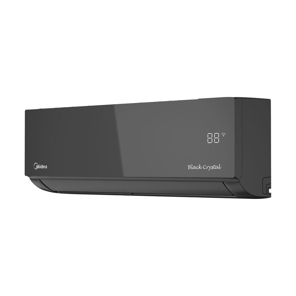 Midea Black Crystal AG16 Black 12NXD6 Κλιματιστικό Inverter
