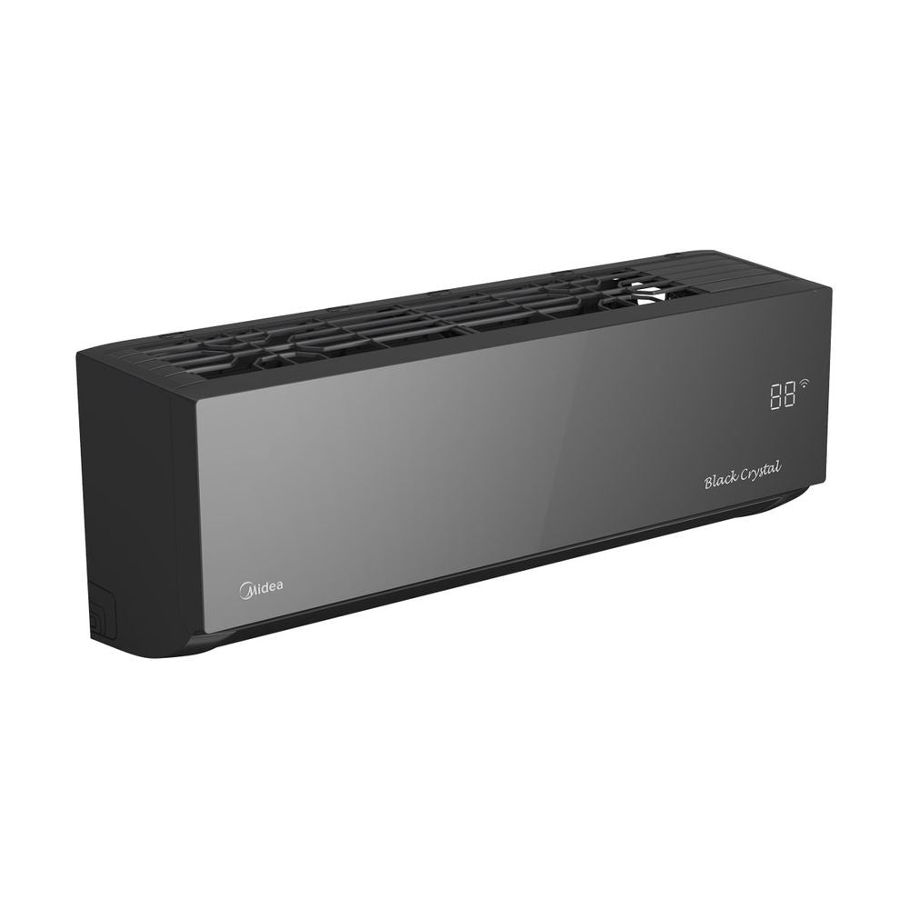 Midea Black Crystal AG16 Black 12NXD6 Κλιματιστικό Inverter