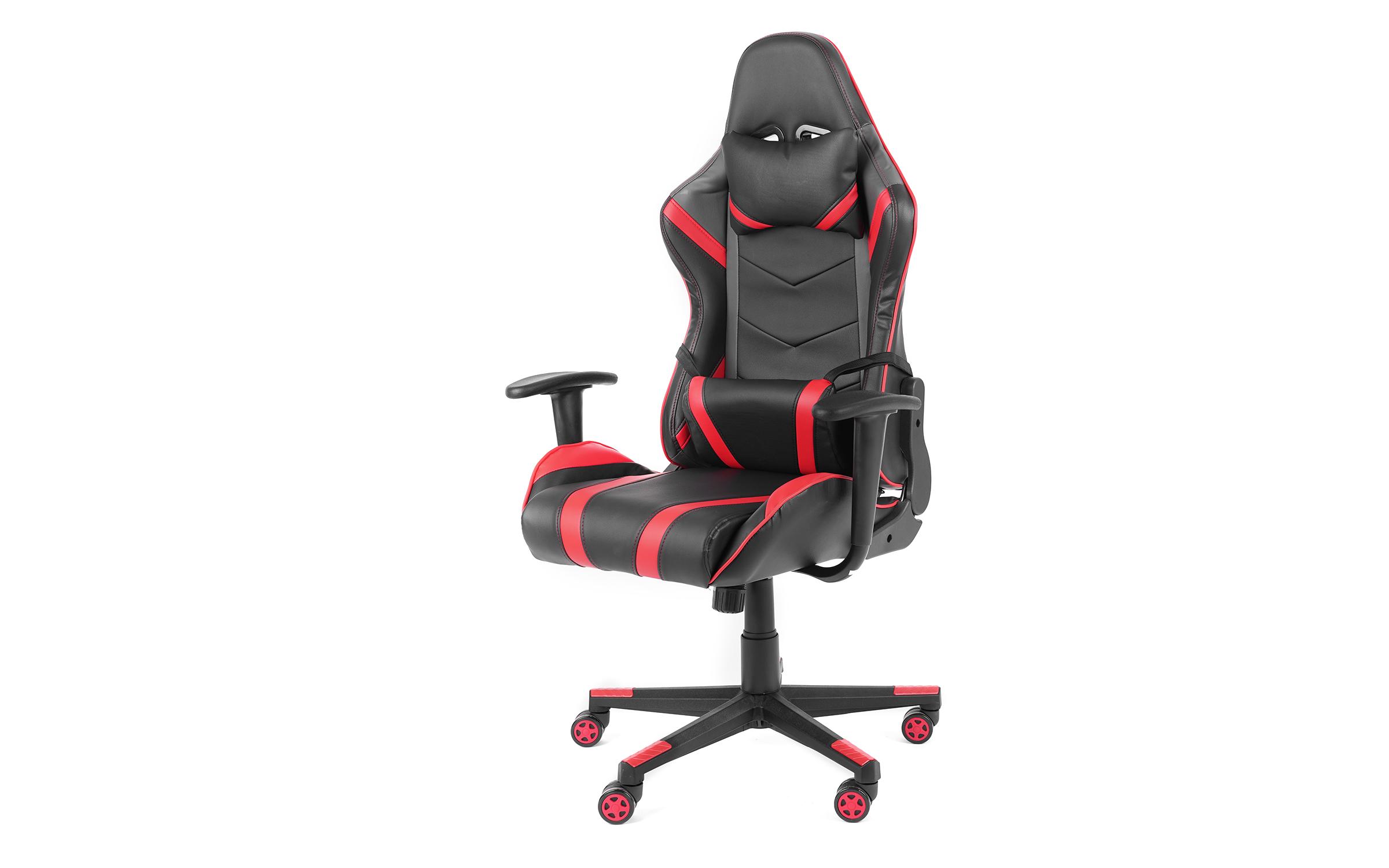 Καρέκλα gamer Yamamoto 4819 μαύρο + κόκκινο