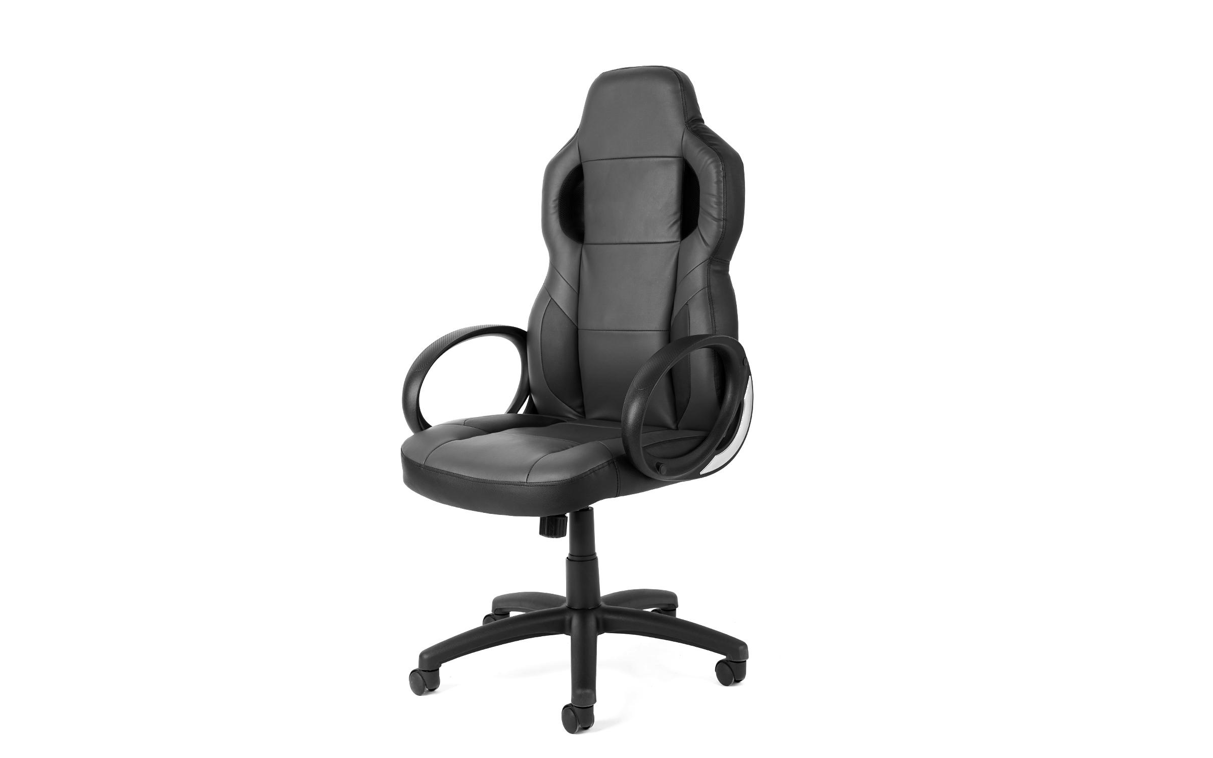 Καρέκλα gamer Leandro 2803 γκρι + μαύρο