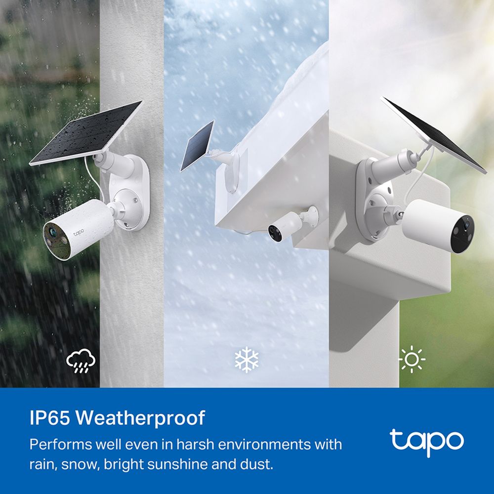 TP-Link Tapo C410 KIT 2K Solar Panel IP Camera
