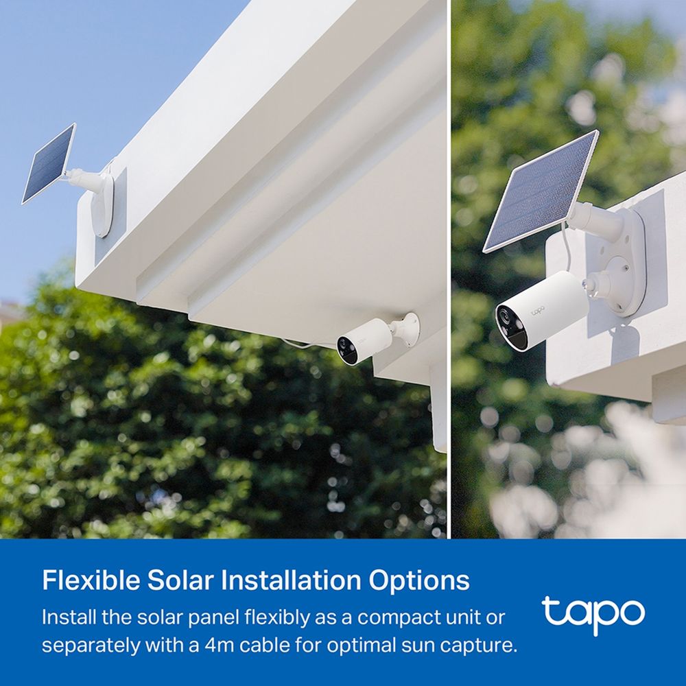 TP-Link Tapo C410 KIT 2K Solar Panel IP Camera