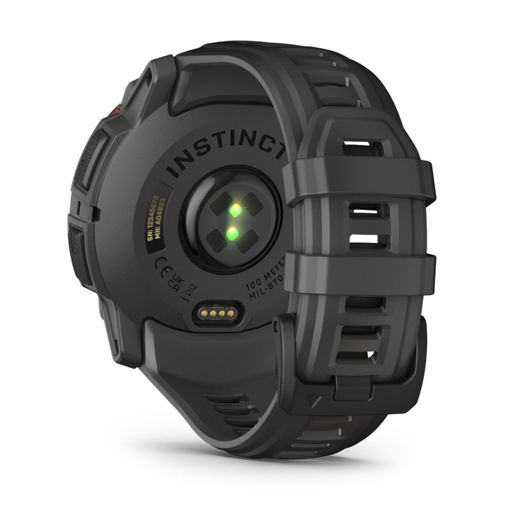 Garmin Instinct 3 Solar 50mm Black with Charcoal SmartWatch