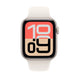 Apple Watch SE 3 GPS 40mm Starlight Aluminium Case Starlight με Sport Band S/M SmartWatch