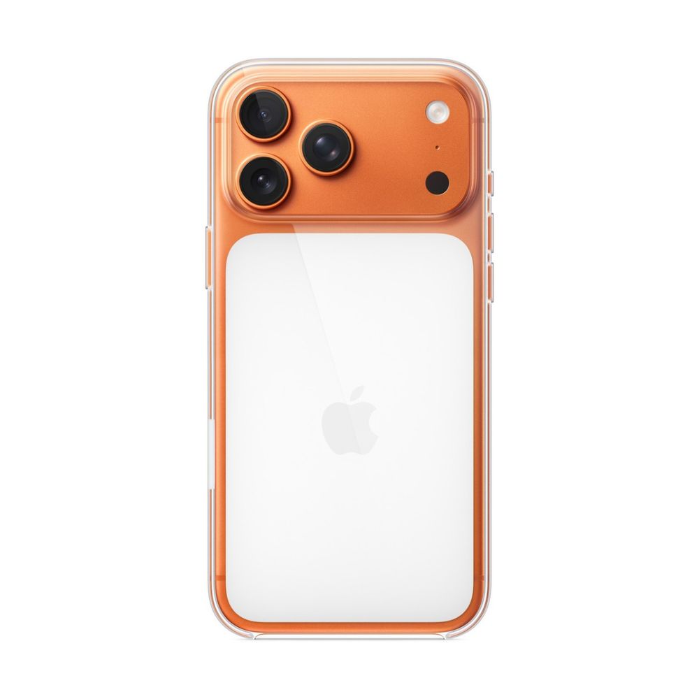 Apple iPhone 17 Pro Max Silicone Clear Case with MagSafe Black Θήκη Κινητού