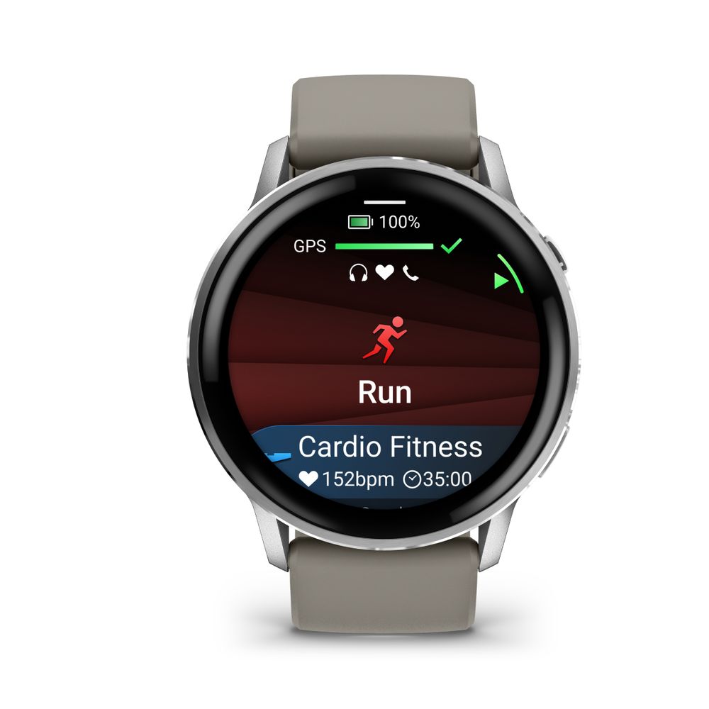 Garmin Venu 4 45mm Silver & Gray SmartWatch
