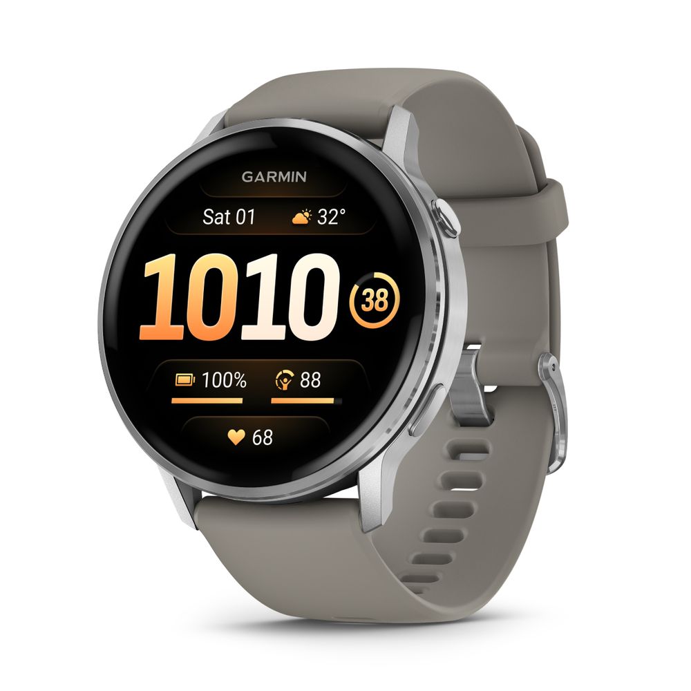 Garmin Venu 4 45mm Silver & Gray SmartWatch