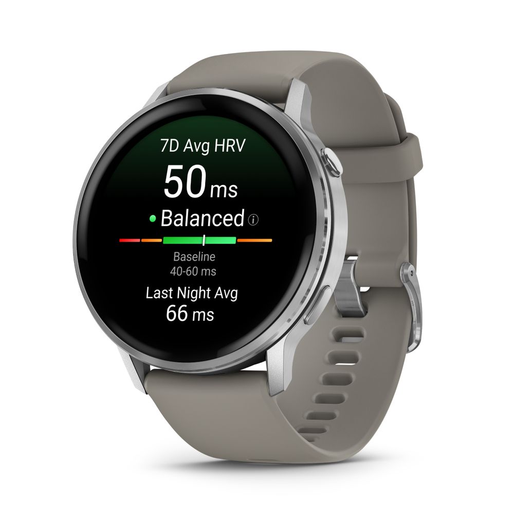 Garmin Venu 4 45mm Silver & Gray SmartWatch