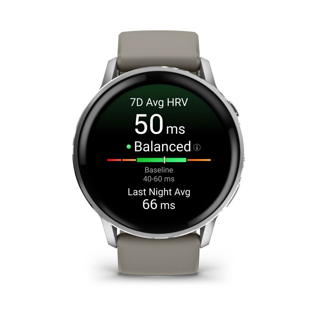 Garmin Venu 4 45mm Silver & Gray SmartWatch