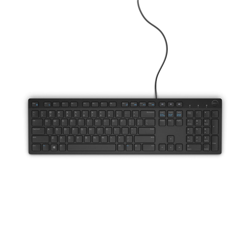 Dell Keyboard KB216 Greek Qwerty Multimedia, Black