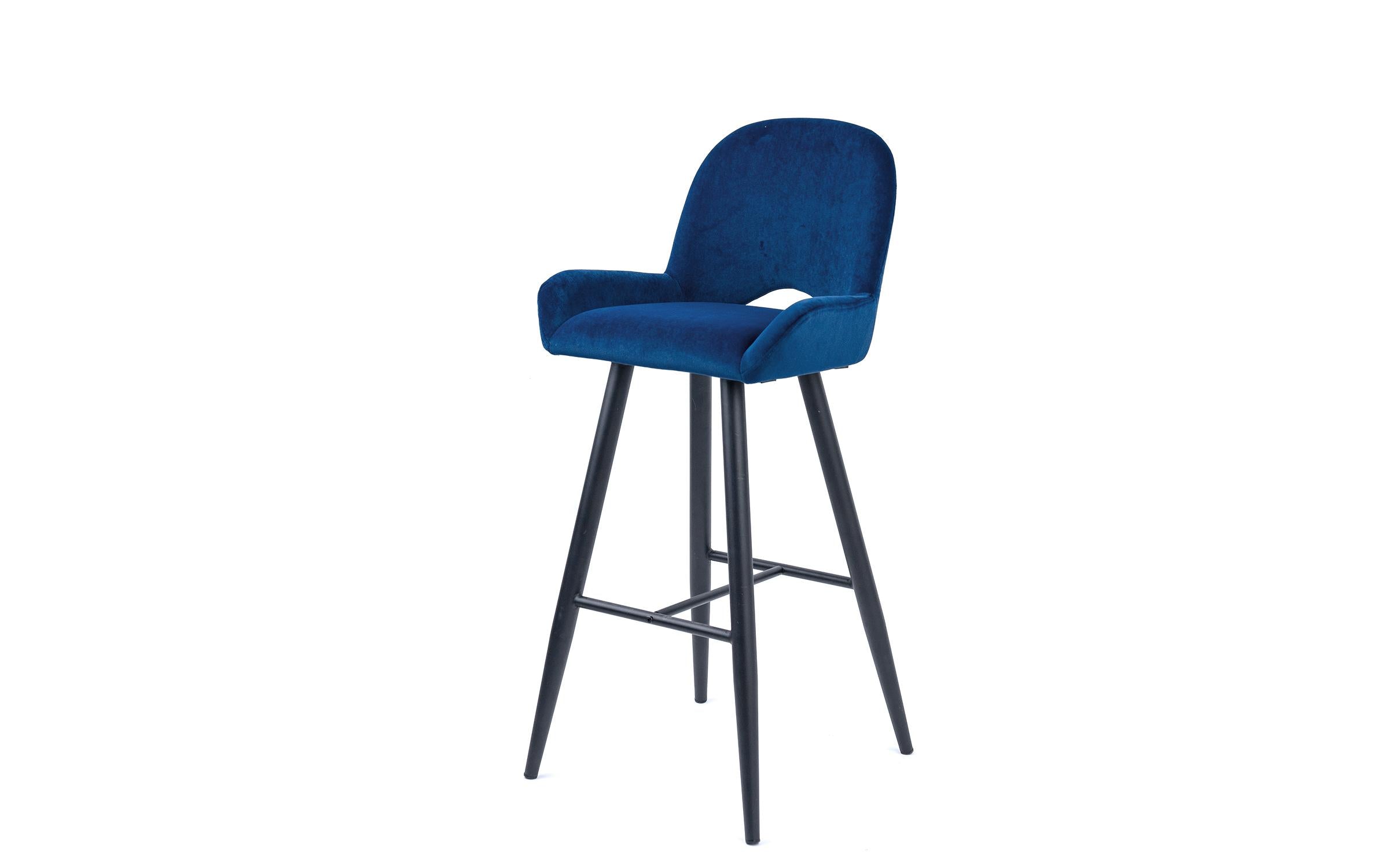 Καρέκλα μπαρ Silla 8310 σκούρο μπλε
