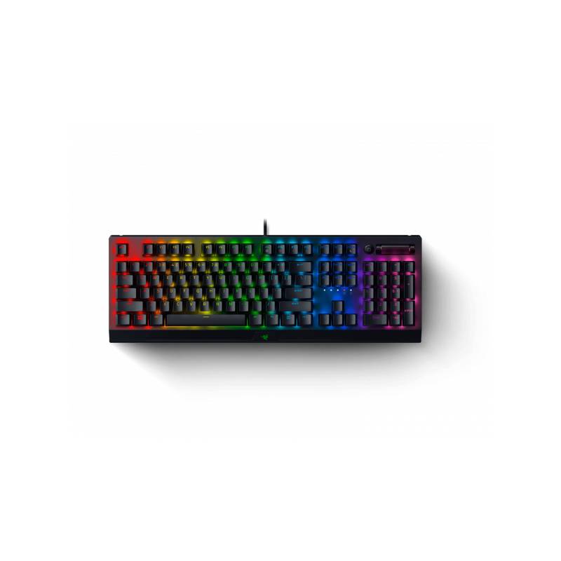 Gaming Keyboard Razer BlackWidow V3 - Mechanical Keyboard (Green Switch) - Wrist Rest - GR Layout