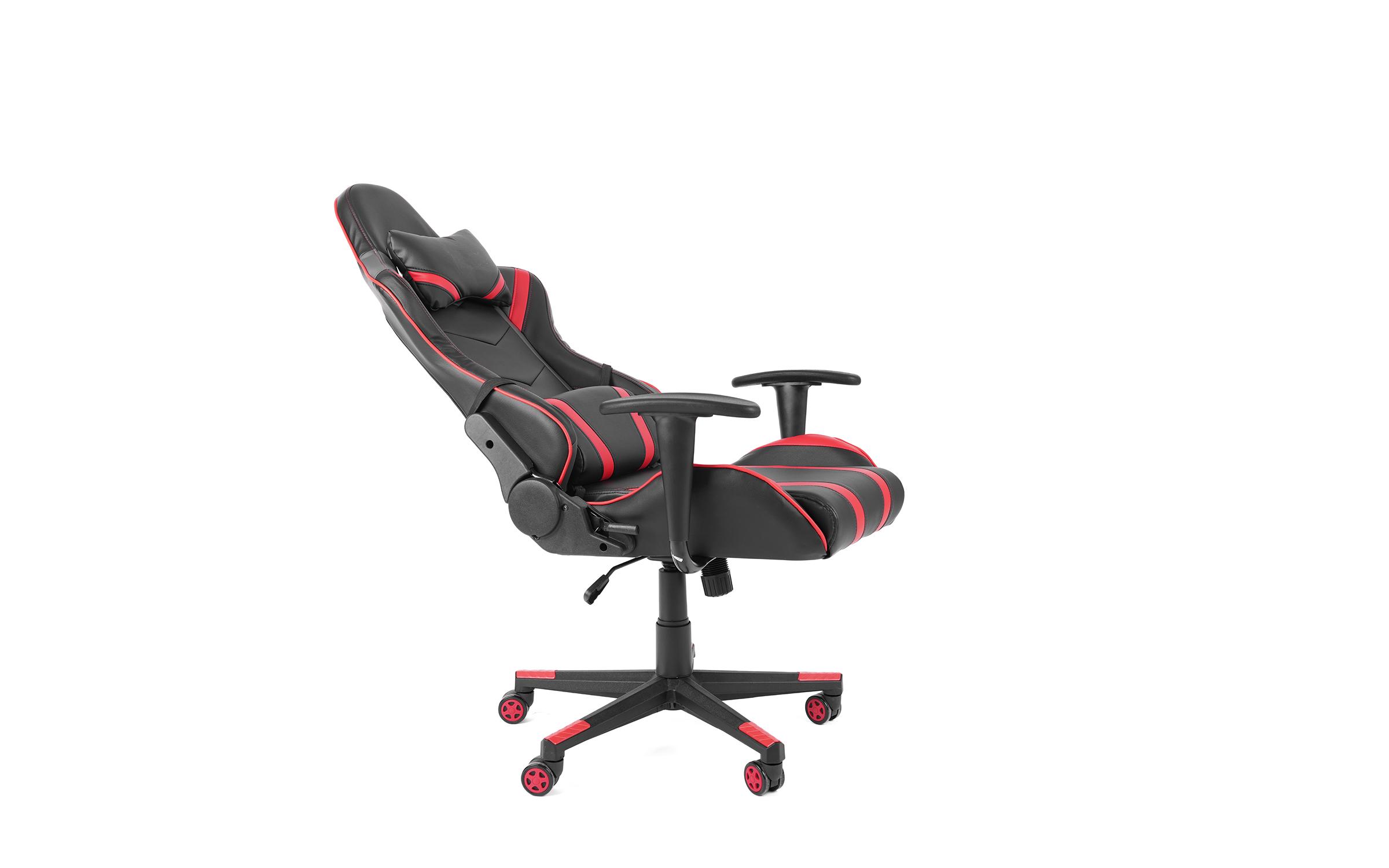 Καρέκλα gamer Yamamoto 4819 μαύρο + κόκκινο