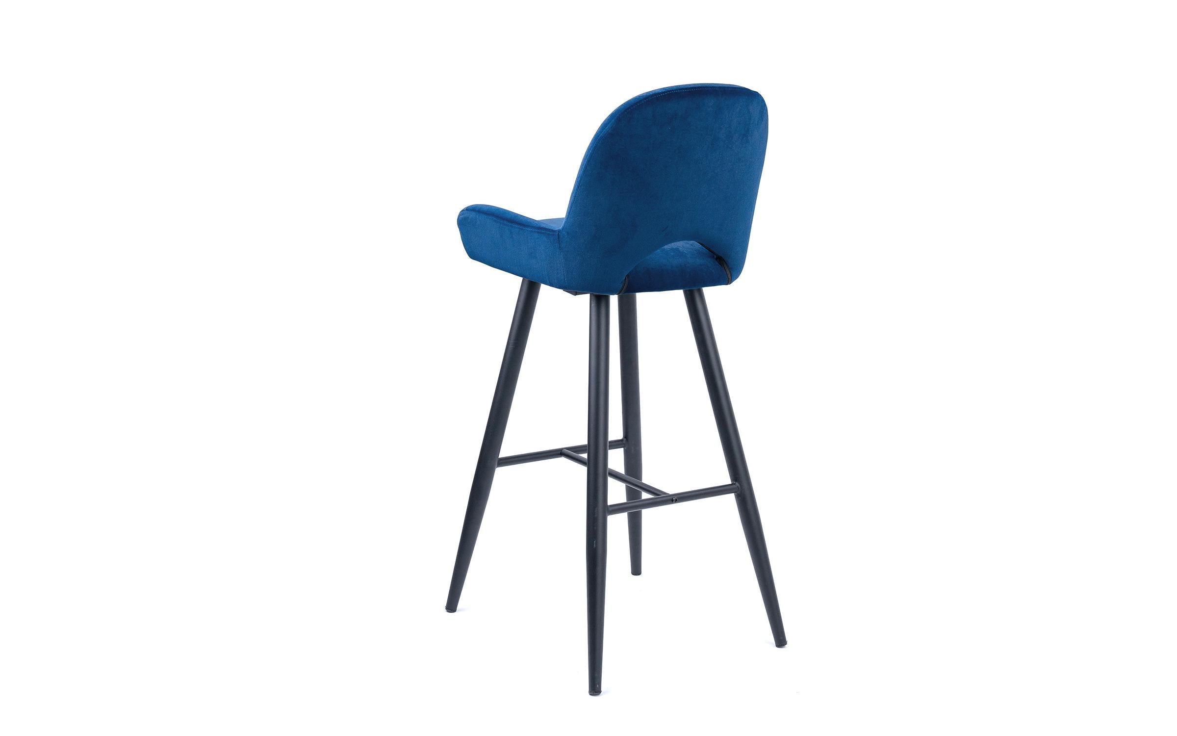Καρέκλα μπαρ Silla 8310 σκούρο μπλε