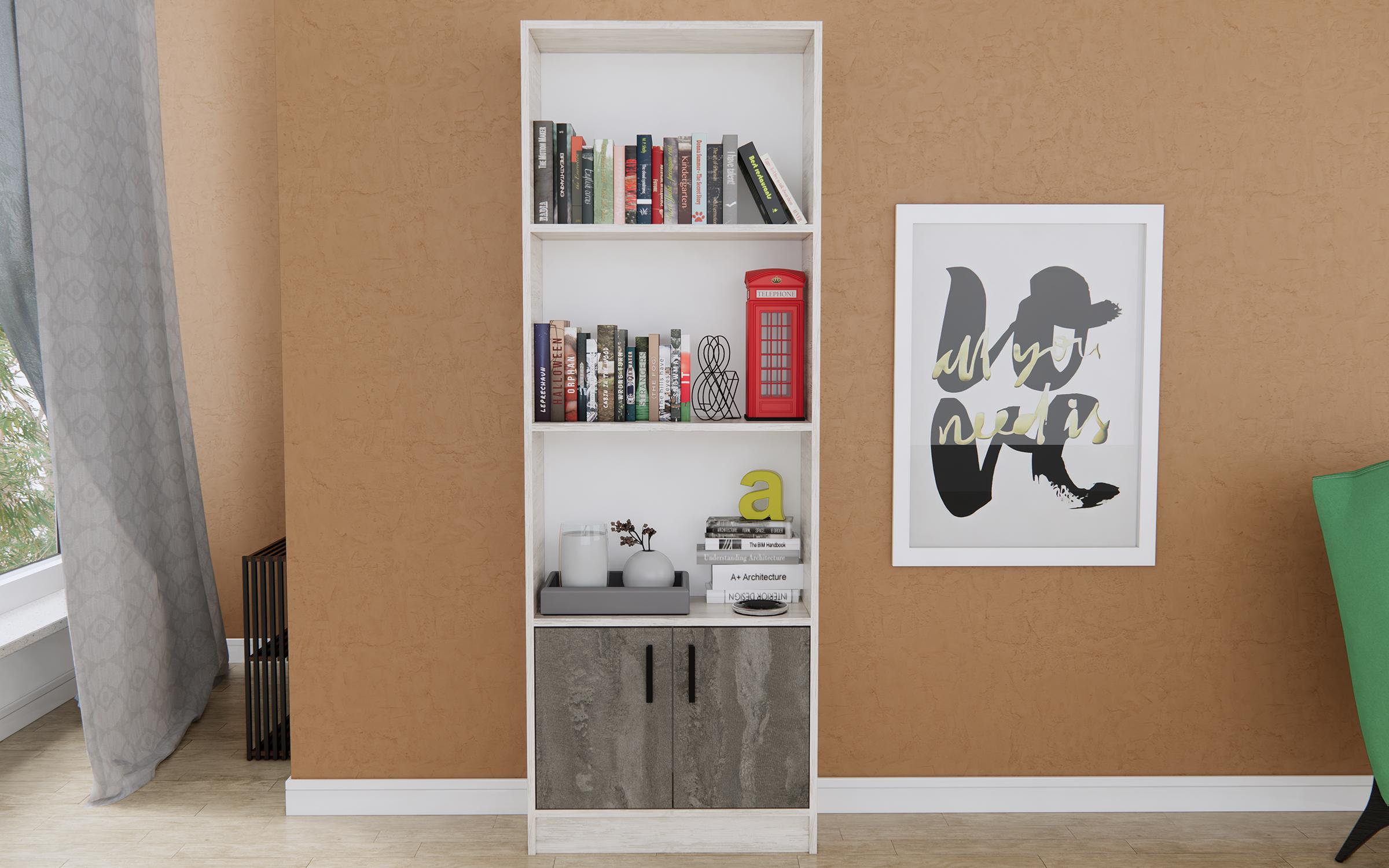 Εταζέρα Gary 7529 ανοιχτό artwood + beton