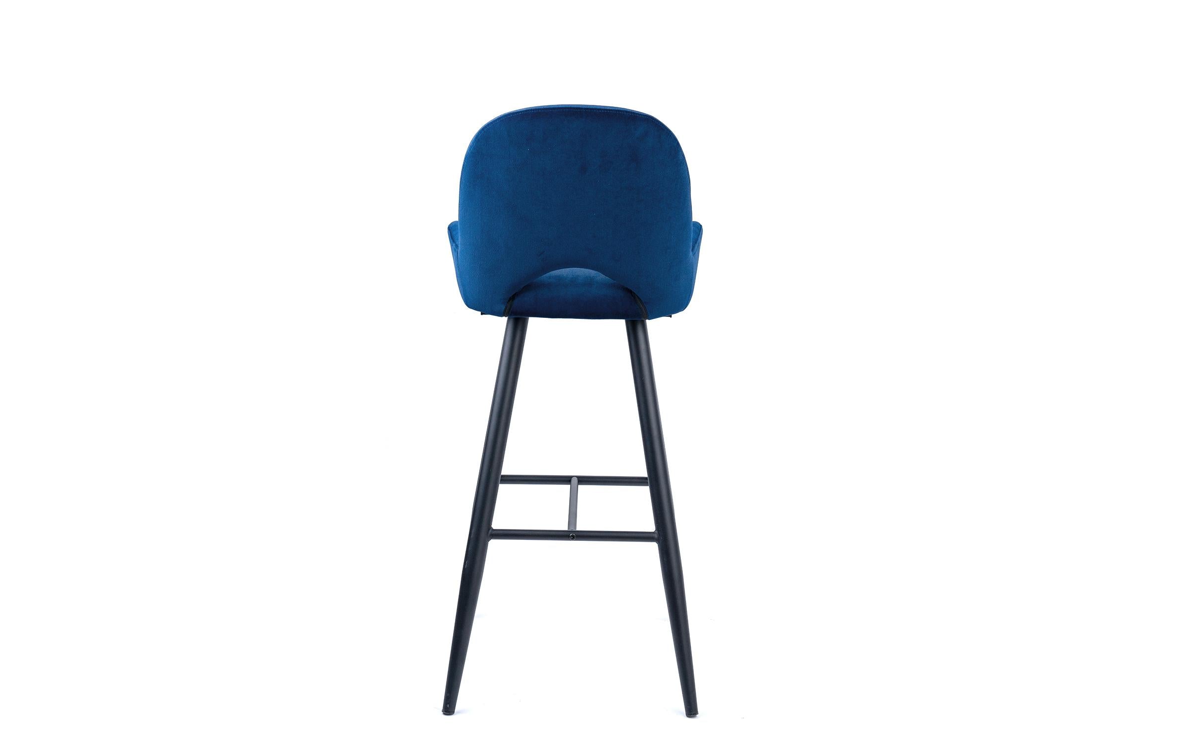 Καρέκλα μπαρ Silla 8310 σκούρο μπλε