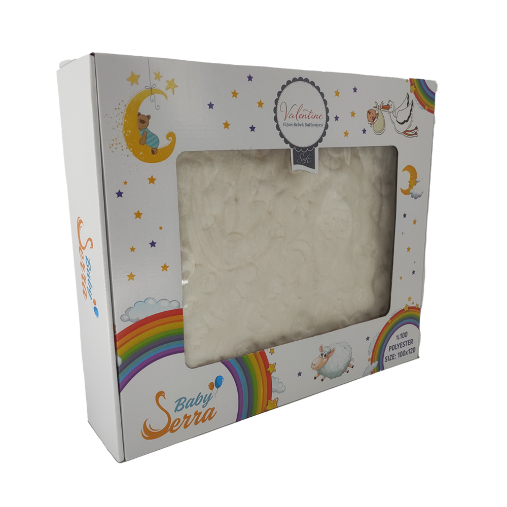 Κουβέρτα Μωρού Baby Sherpa 120x105 Εκρού CDE589