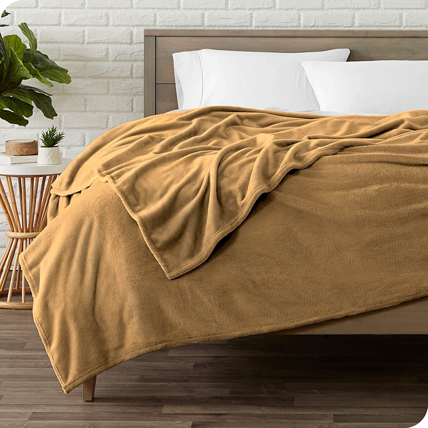 Κουβέρτα Fleece – Υπέρδιπλη 240x260cm – Μόκα