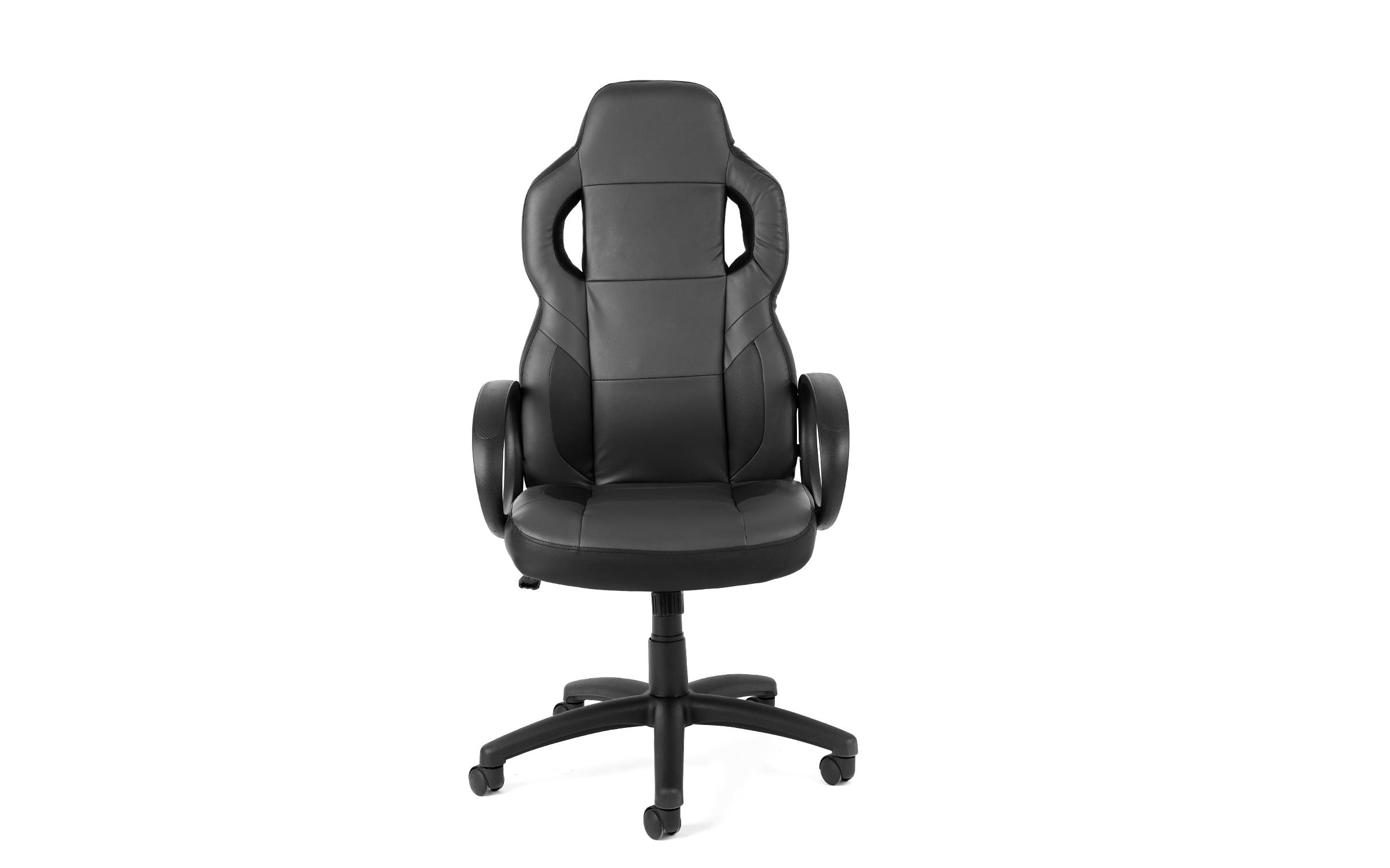 Καρέκλα gamer Leandro 2803 γκρι + μαύρο