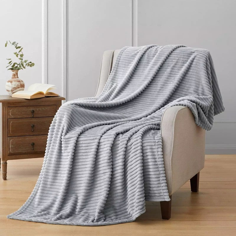 Υπέρδιπλη Κουβέρτα Fleece Ζic Zac 220X240 Μπεζ SGX33