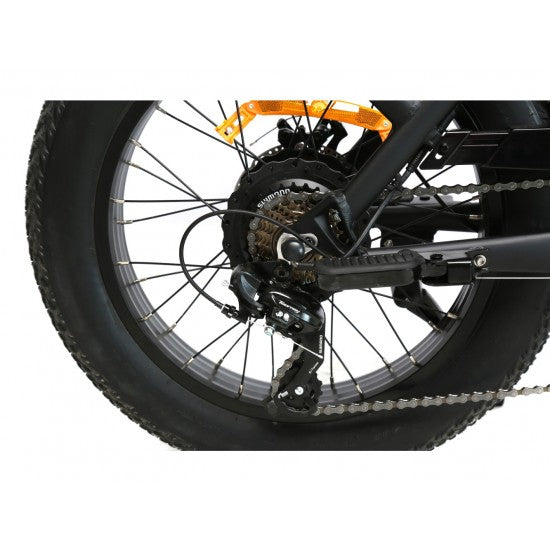 ΗΛΕΚΤΡΙΚΟ ΠΟΔΗΛΑΤΟ-ΜΗΧΑΝΗ FATBIKE ΜΕ 2 ΘΕΣΗΣ ΑΝΑΒΑΤΗ 20" 250W ΜΕ ΑΥΤΟΝΟΜΙΑ ΜΠΑΤΑΡΙΑΣ 100KM ΚΑΙ ΤΑΧΥΤΗΤΑ 45KM