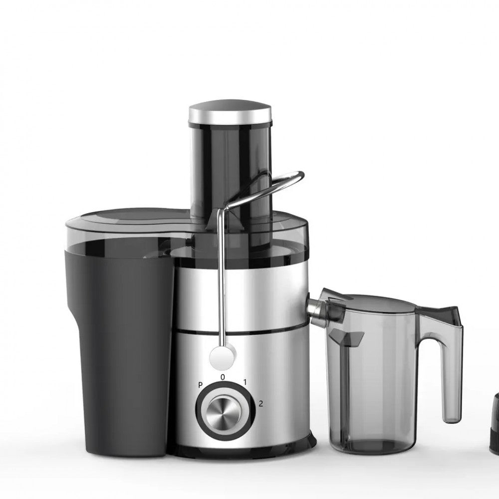 Αποχυμωτής 4 σε 1 με μπλέντερ, multi και μύλο 800W Inox Ασημί JUI-191082