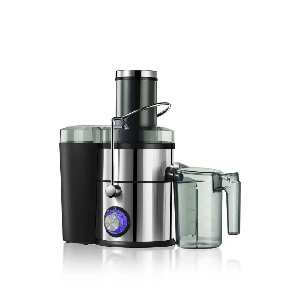 Αποχυμωτής 4 σε 1 με μπλέντερ, multi και μύλο 800W Inox Ασημί JUI-191082