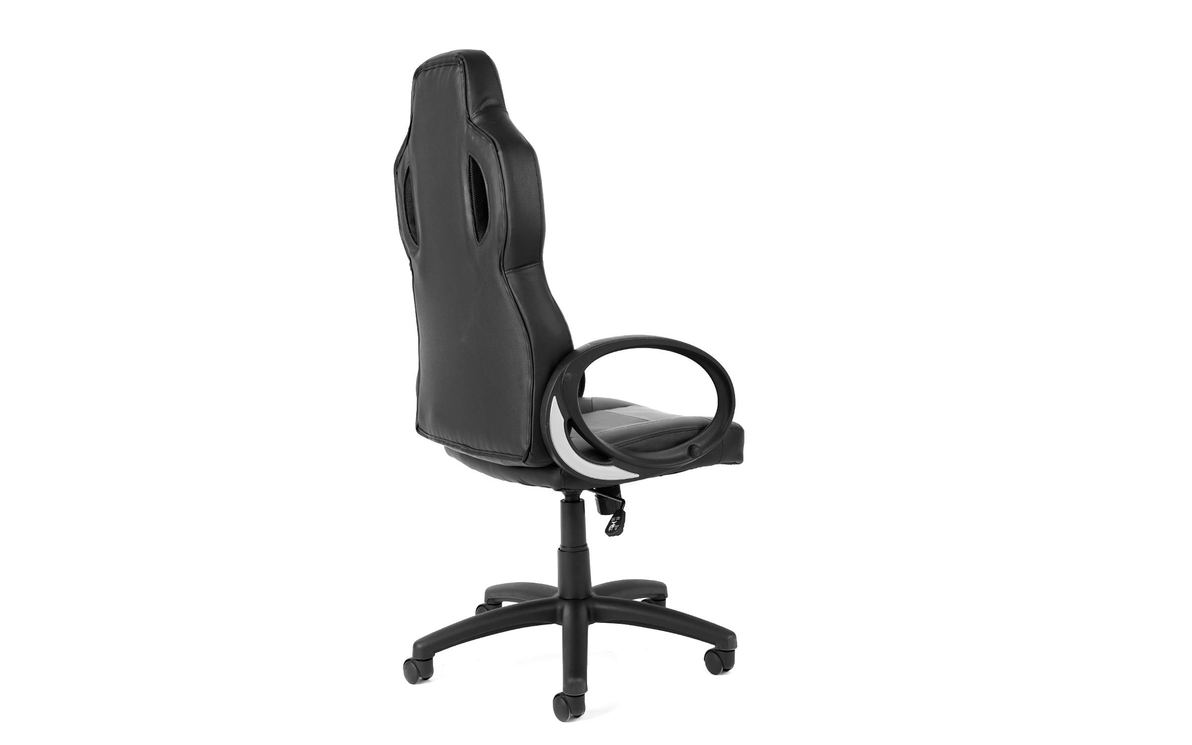 Καρέκλα gamer Leandro 2803 γκρι + μαύρο