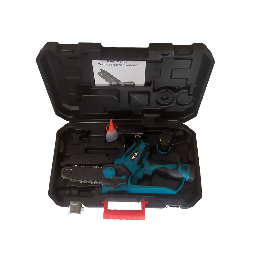 Κλαδευτικό Αλυσoπρίoνο Μπαταρίας POWFIT-03 12V + 2 Μπαταρίες 2.0Ah