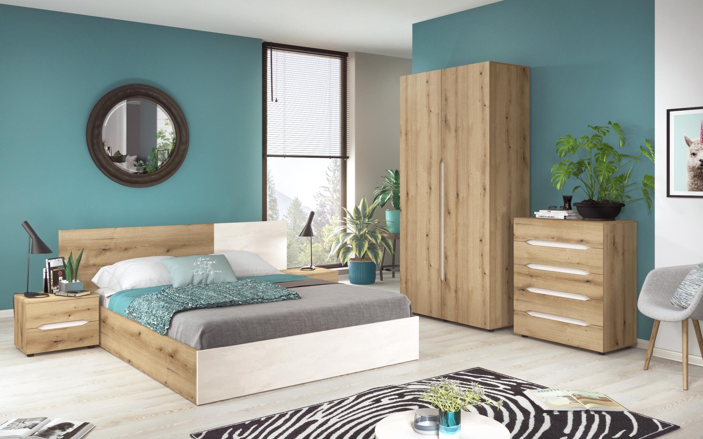 Συρταριέρα Puler 9079 δρυς evok + μετάξι
