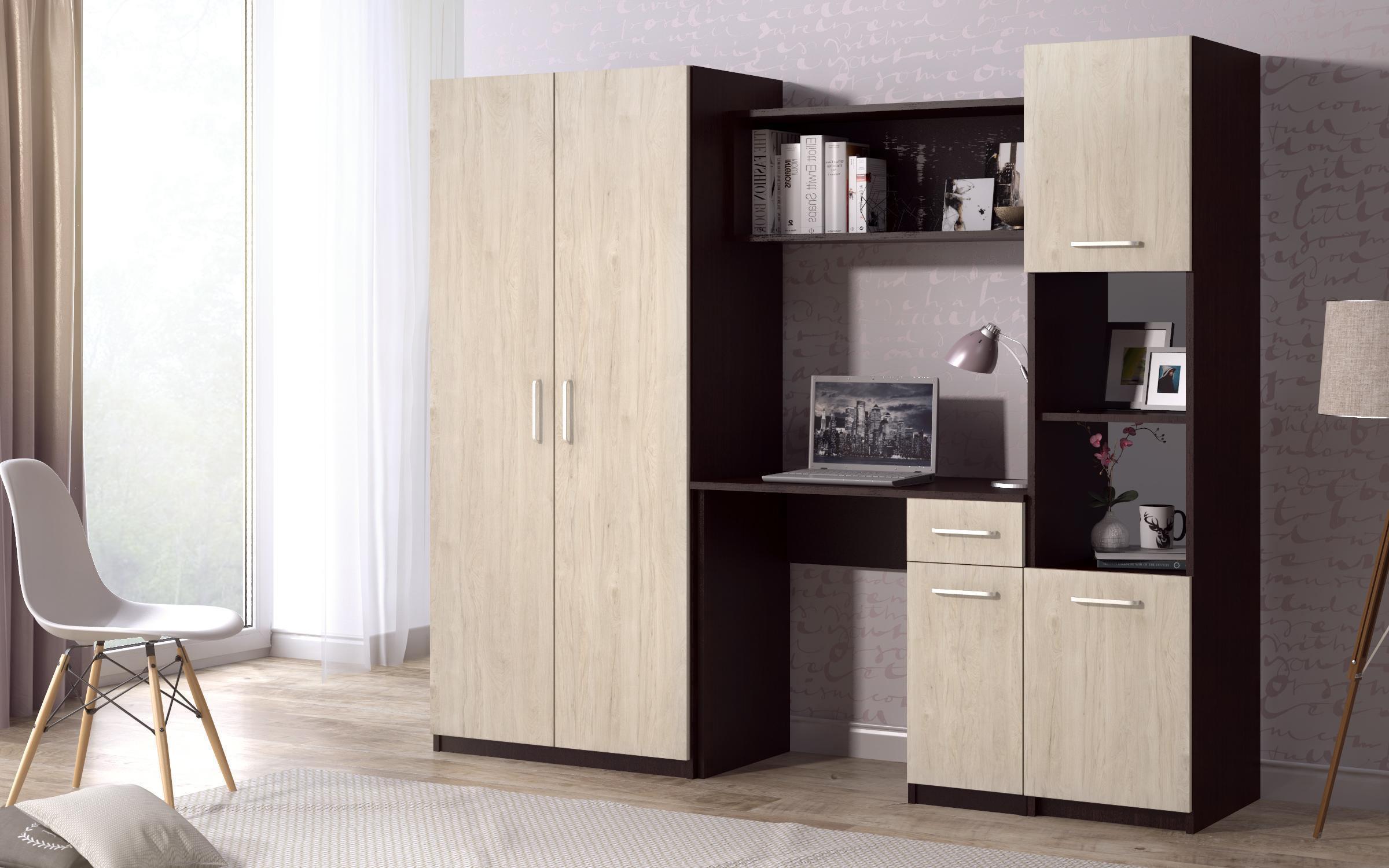 Έπιπλο σύνθεσης Patino 8308 wenge + ανοιχτό rockford