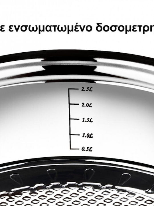 HomeVero Σετ Μαγειρικά Σκεύη από Ανοξείδωτο Ατσάλι Ασημί με Αντικολλητική Επίστρωση HV-1010N 10τμχ