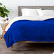 Υπέρδιπλο Κουβερτοπάπλωμα Flannel Sherpa 220X240 Μπλε KP008