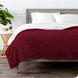 Υπέρδιπλο Κουβερτοπάπλωμα Flannel Sherpa 220X240 Μπορντό KP0009