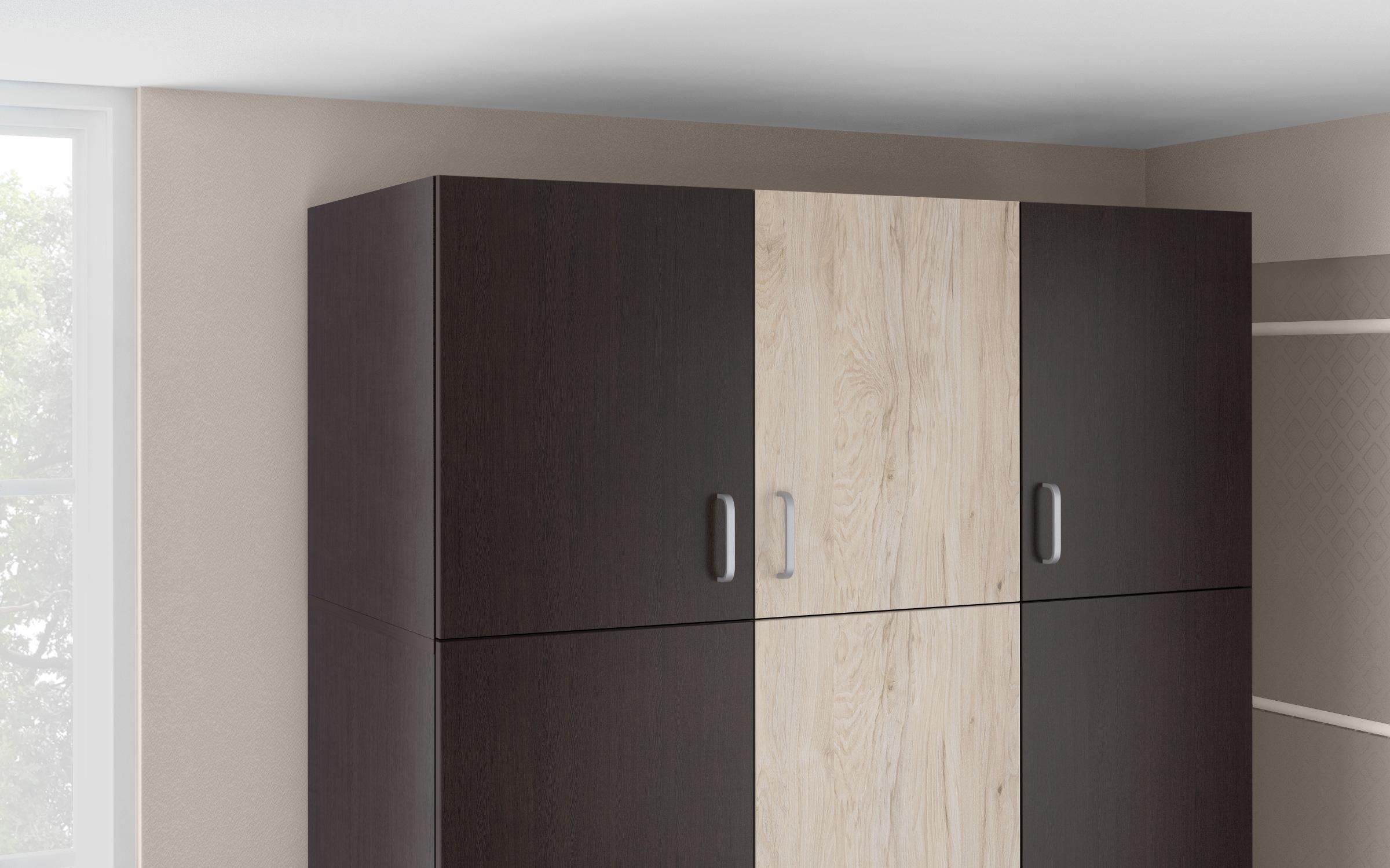 Πατάρι ντουλάπας Leslie 8520 wenge + ανοιχτό rockford