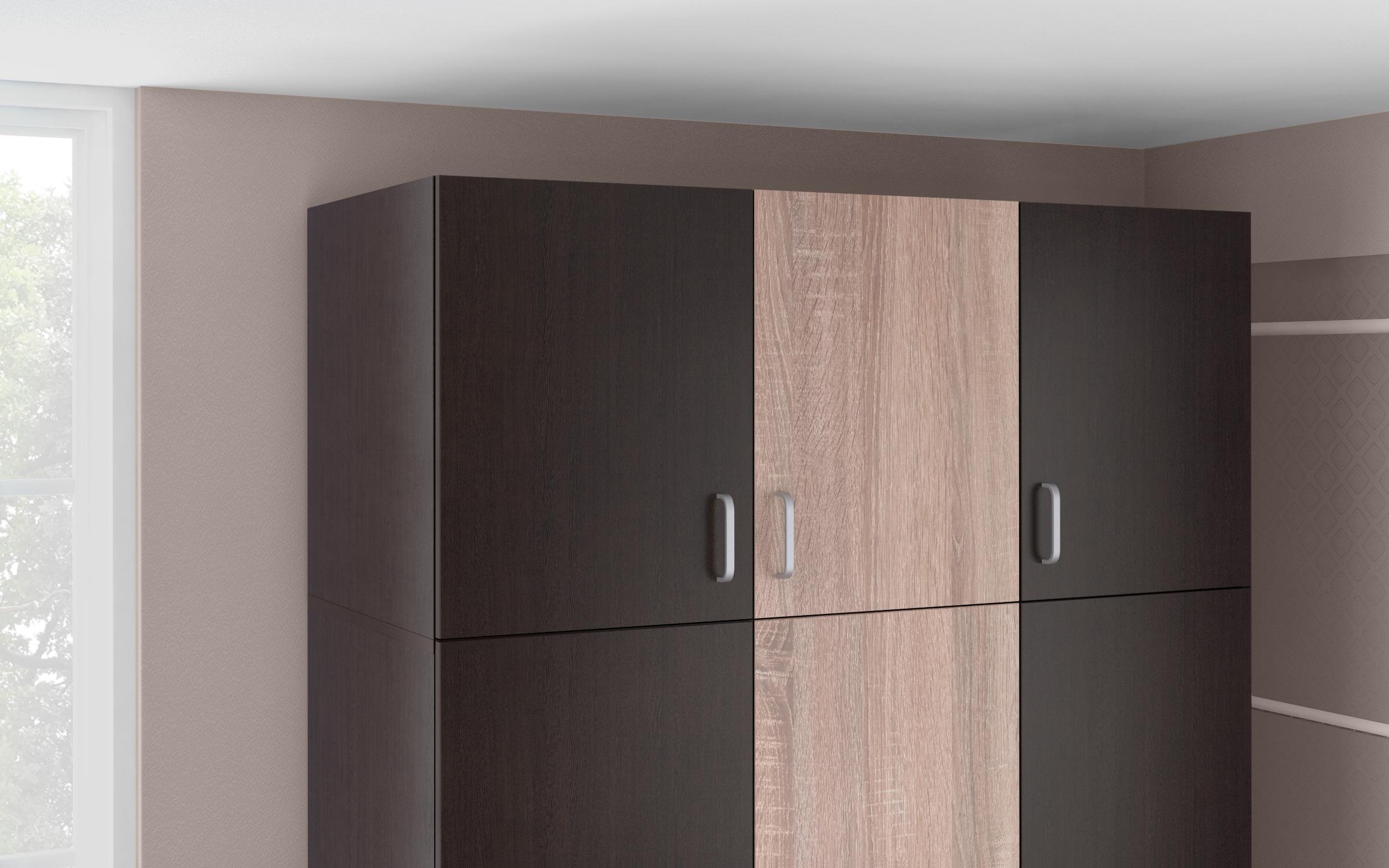 Πατάρι ντουλάπας Leslie 8520 wenge + ανοιχτό rockford
