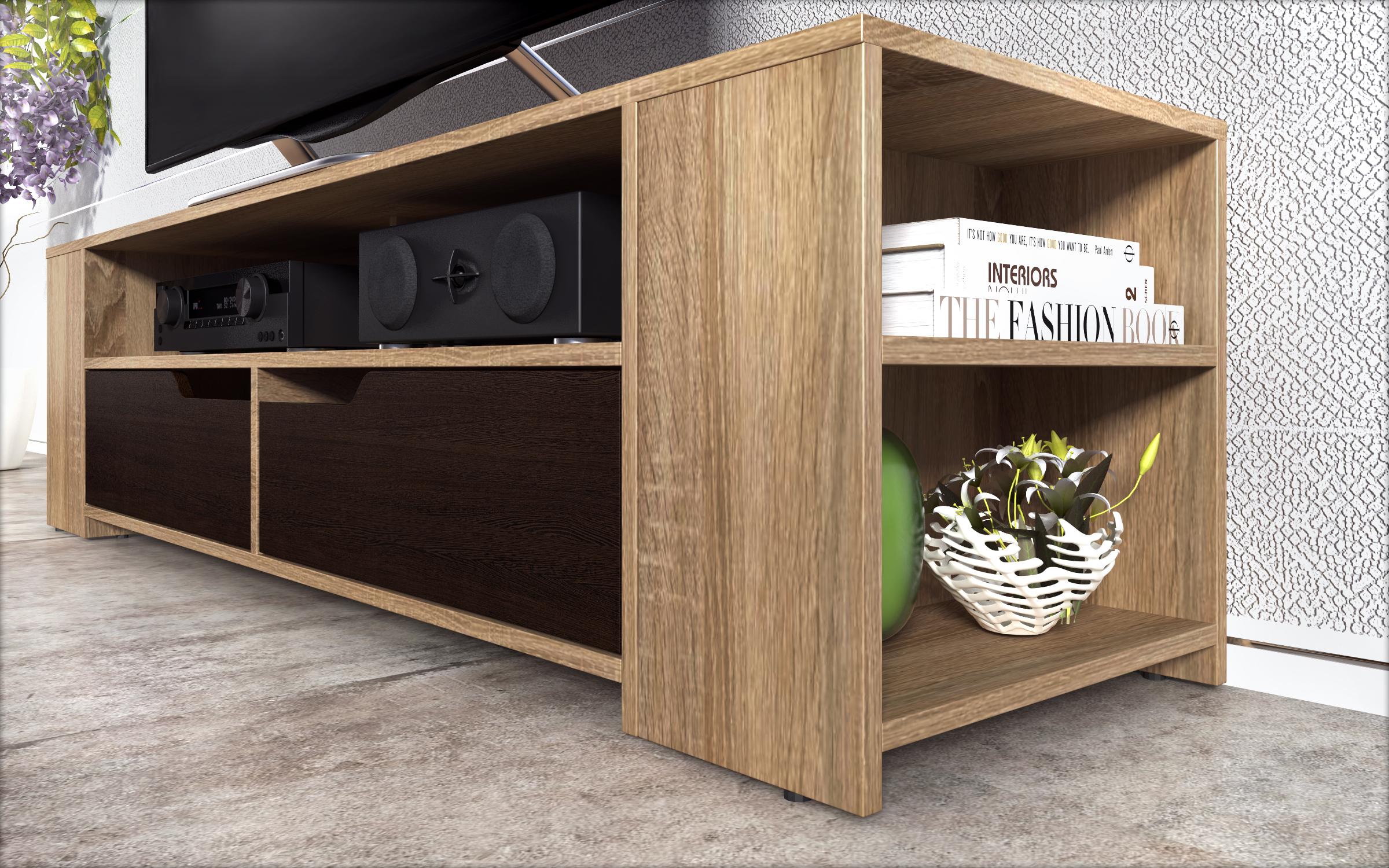 Έπιπλο TV Pepelu 5678 δρυς sonoma + wenge
