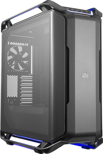 CoolerMaster Cosmos C700P Gaming Full Tower Κουτί Υπολογιστή με Πλαϊνό Παράθυρο και RGB Φωτισμό Μαύρο