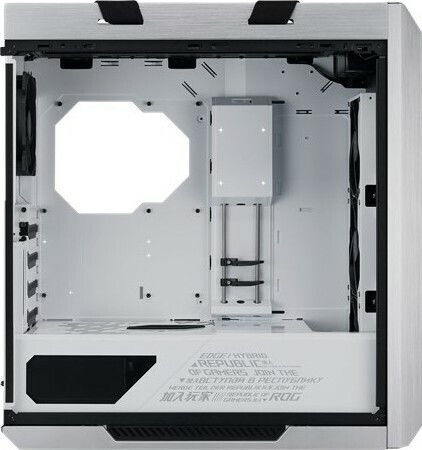 Asus ROG Strix Helios Gaming Midi Tower Κουτί Υπολογιστή με Πλαϊνό Παράθυρο και RGB Φωτισμό White Edition